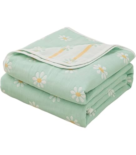 Amazon.co.jp: YUNZHOUガーゼケット ダブル タオルケット 大判ひざ掛け